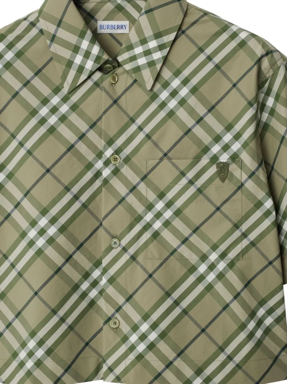 BURBERRY Cropped Women’s Mini Shirt