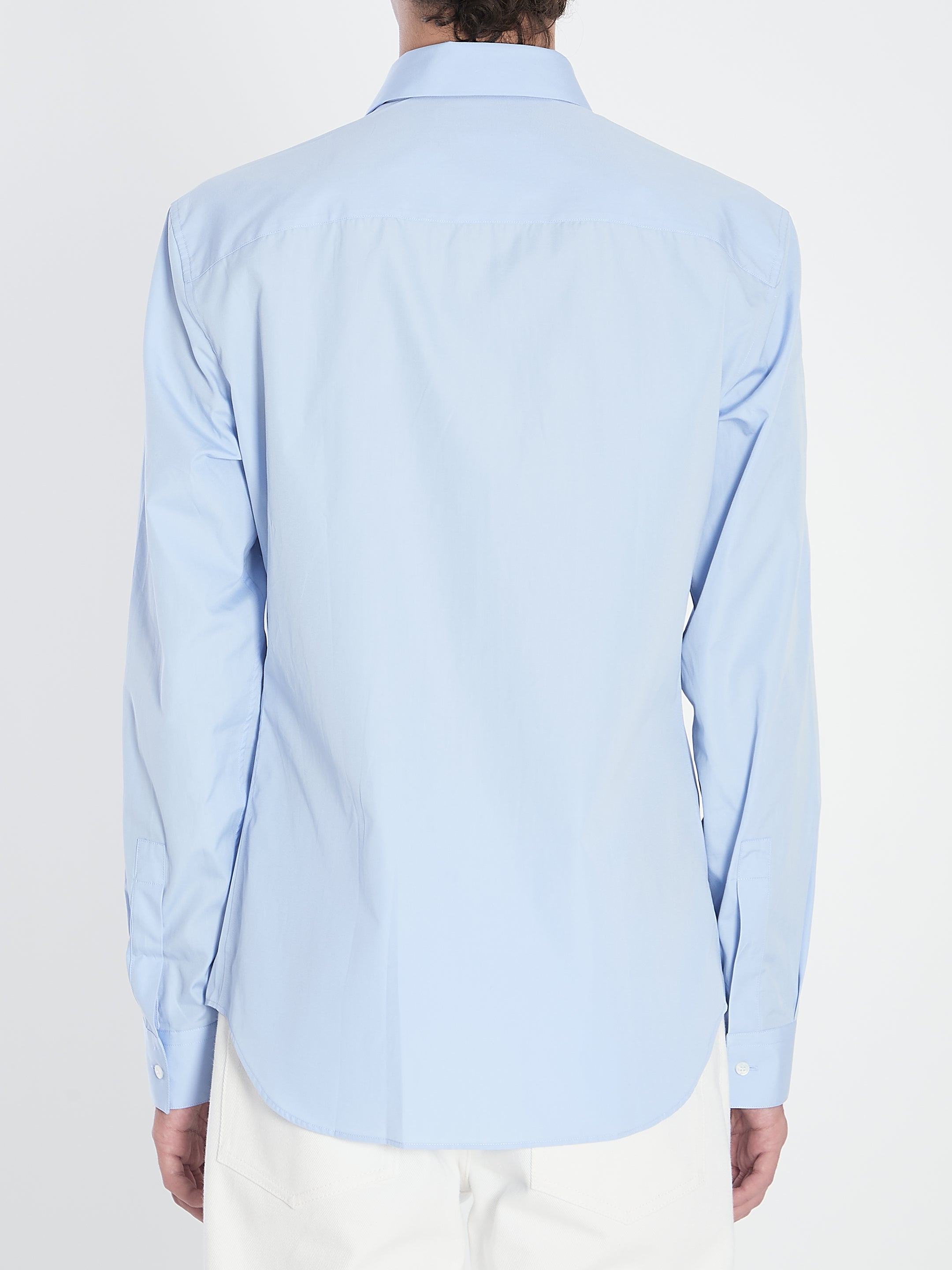 GUCCI Men's Classic Cotton Shirt - Size 16