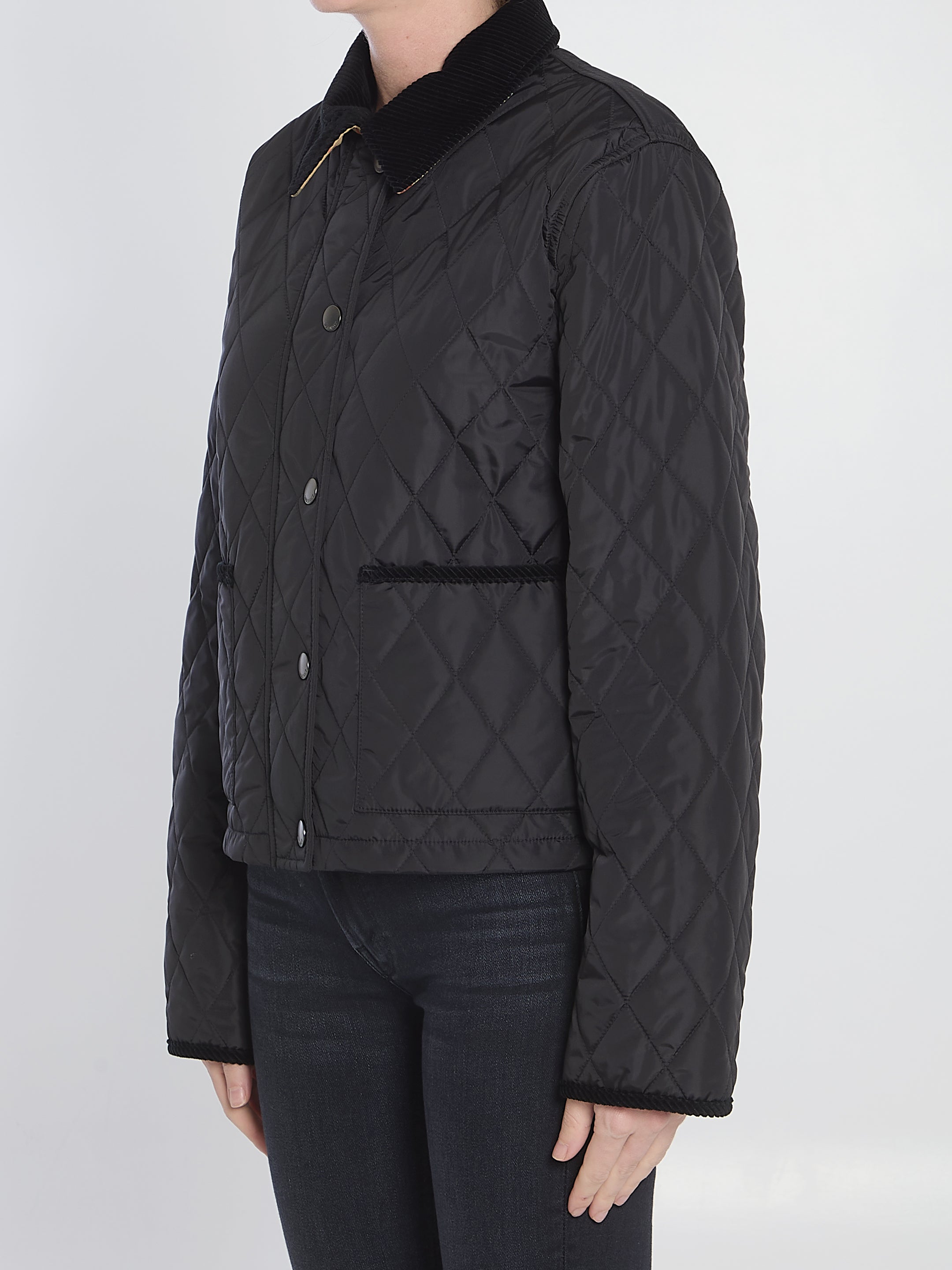 BURBERRY Quilted Women's Nylon Jacket for FW25