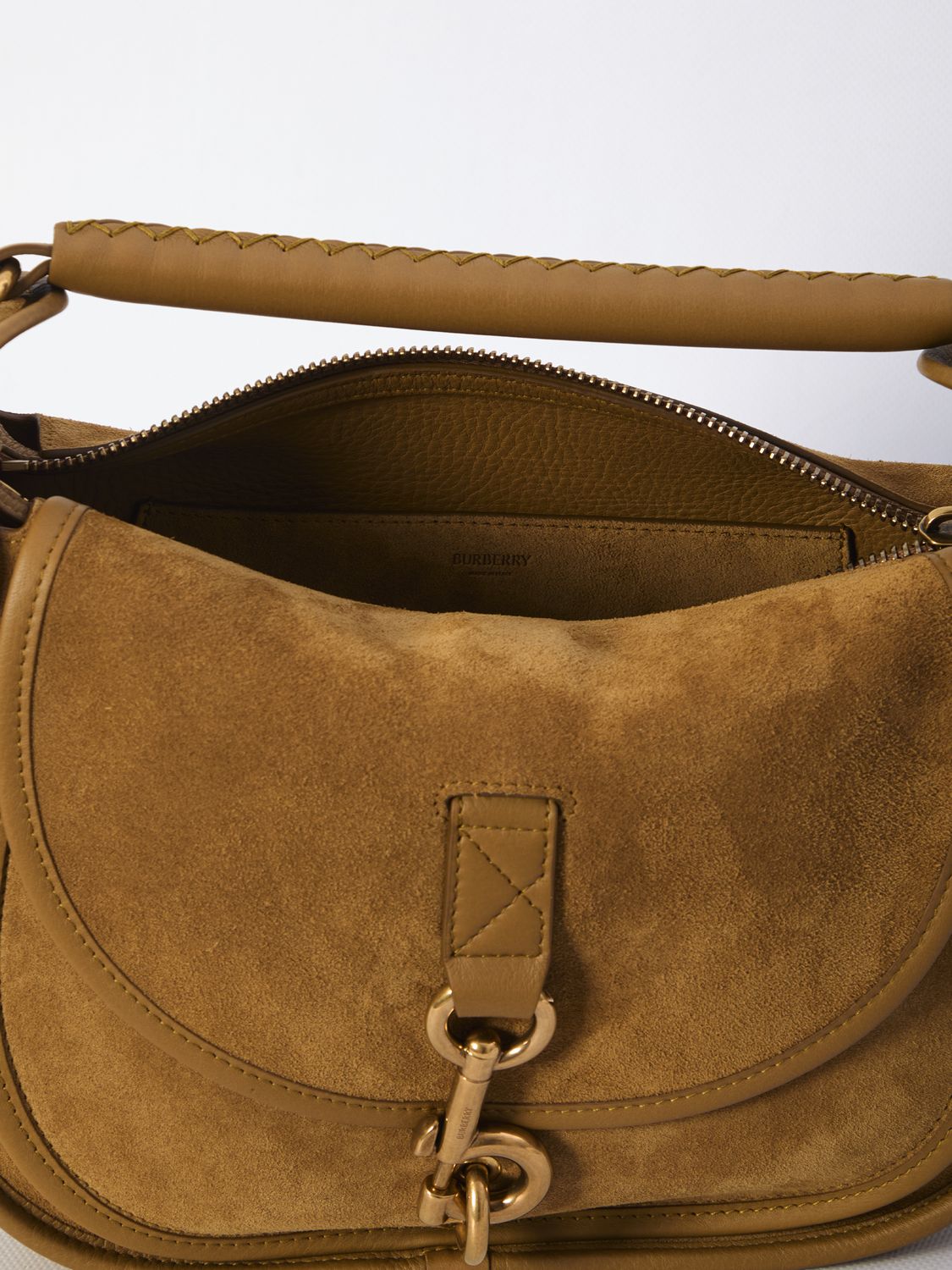 BURBERRY Suede Handbag - Hebden Style for Women