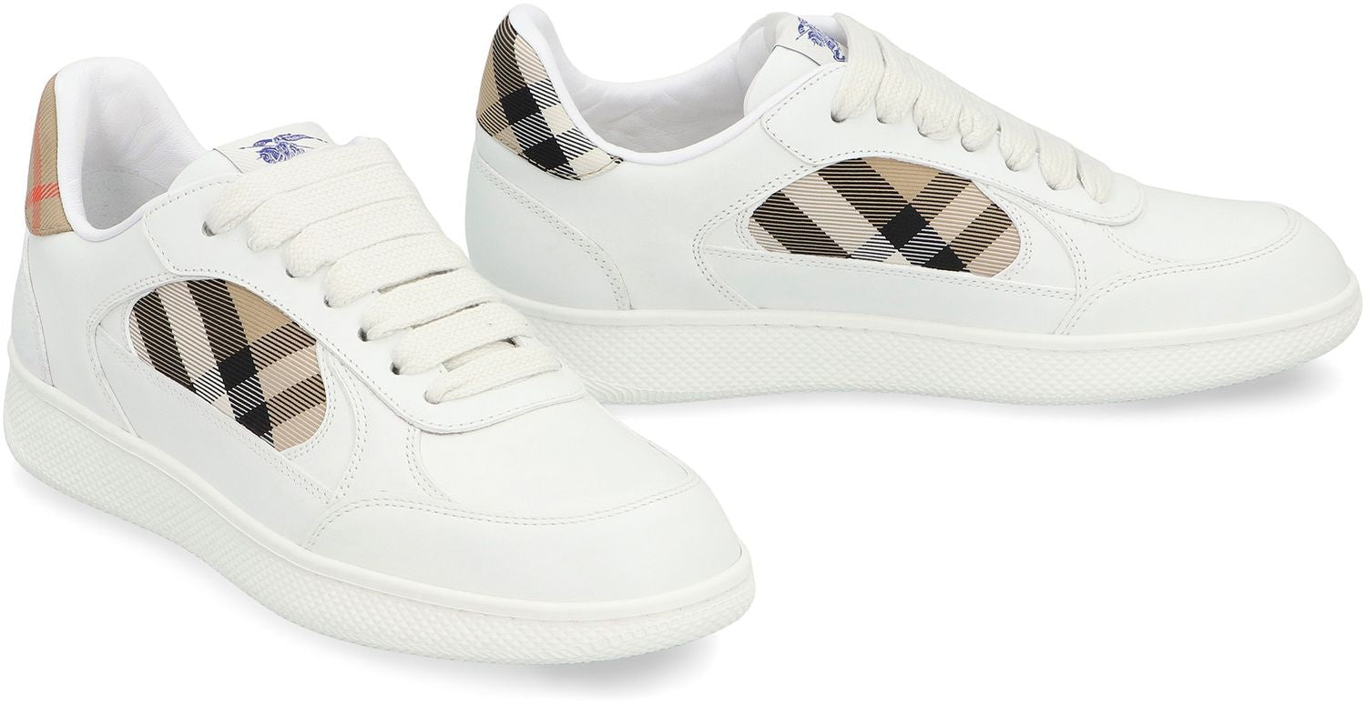 BURBERRY Leather Low-Top Sneakers for Women