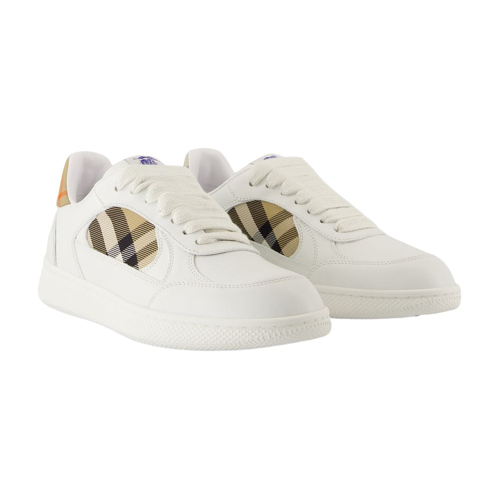 BURBERRY Women’s Leather Terrace Sneakers