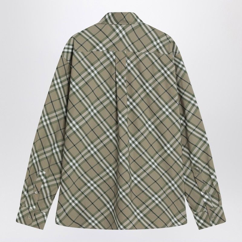 BURBERRY Saxon Check-Patterned Shirt - Men's SS25