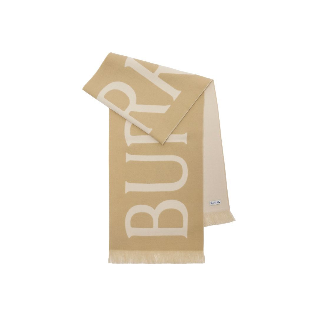 BURBERRY Women's Merino Wool Scarf - Perfect for Fall 2025