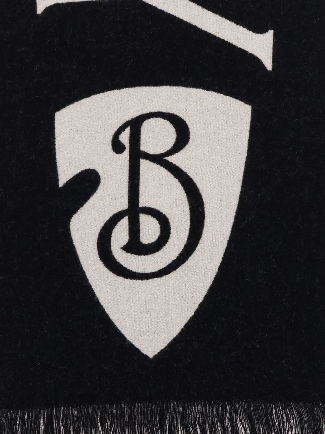 BURBERRY Jacquard Wool Scarf 168CM x 33CM