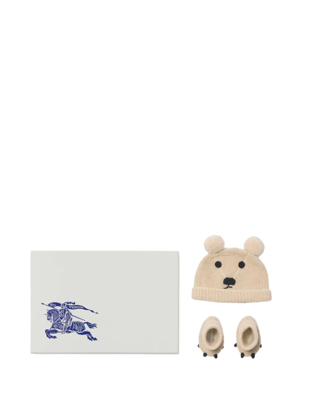 BURBERRY KIDS Kids' Mini Bear Knit Set