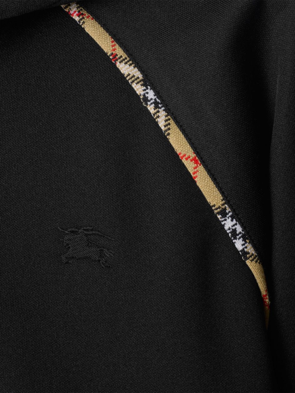 BURBERRY Cotton Blend Zipped Hoodie for Women