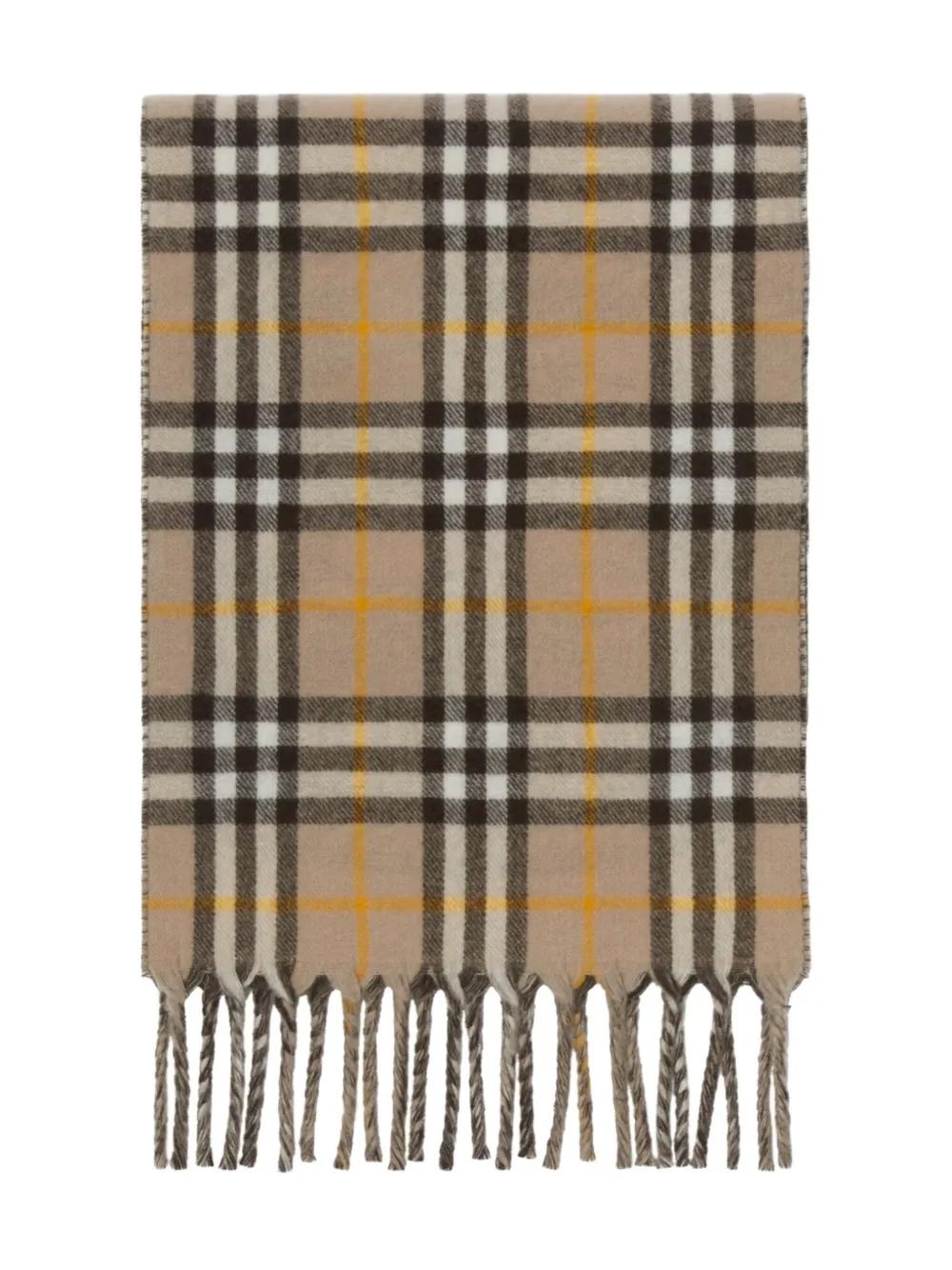 BURBERRY Reversible Cashmere Scarf