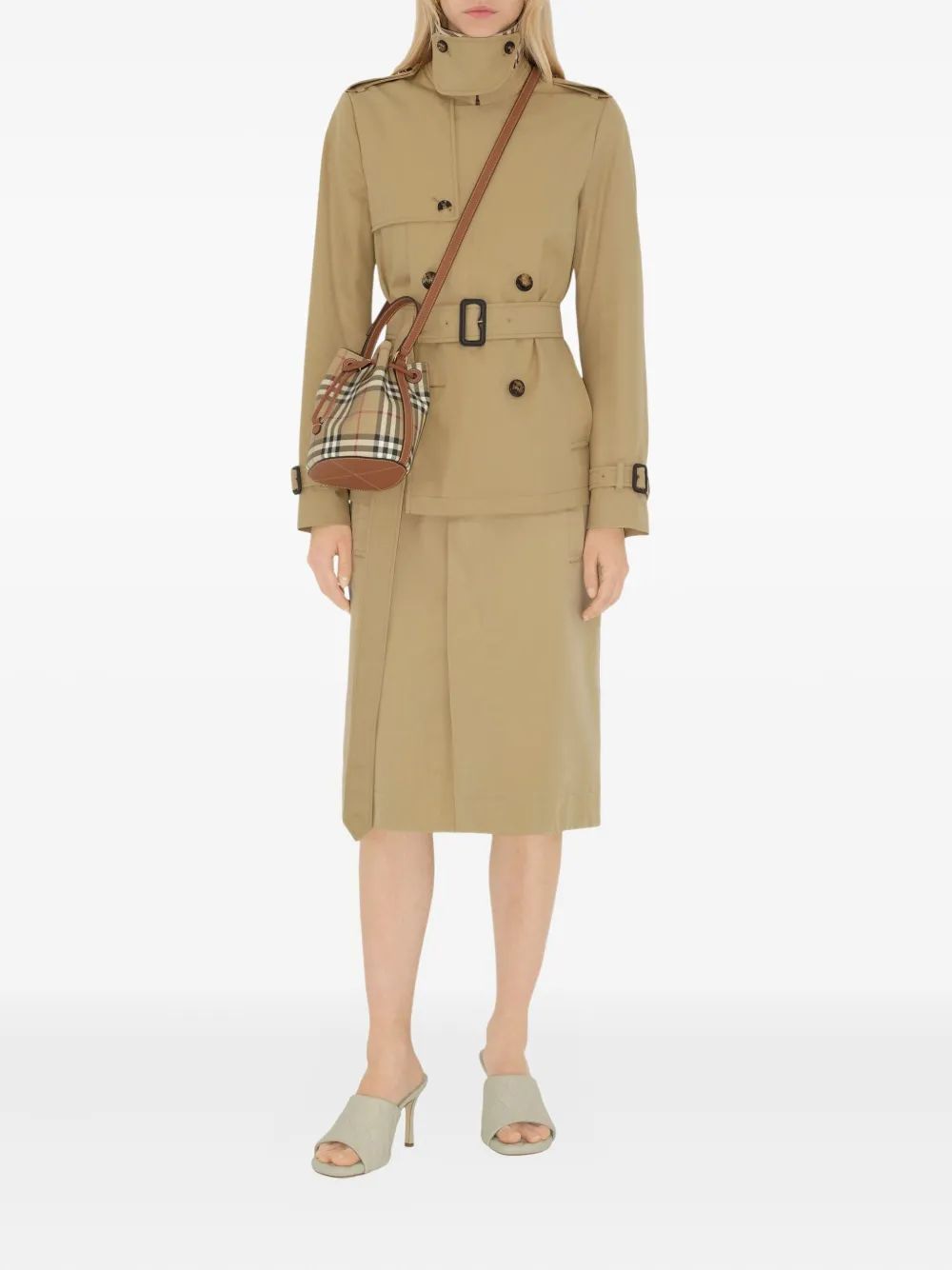 BURBERRY Mini Bucket Handbag