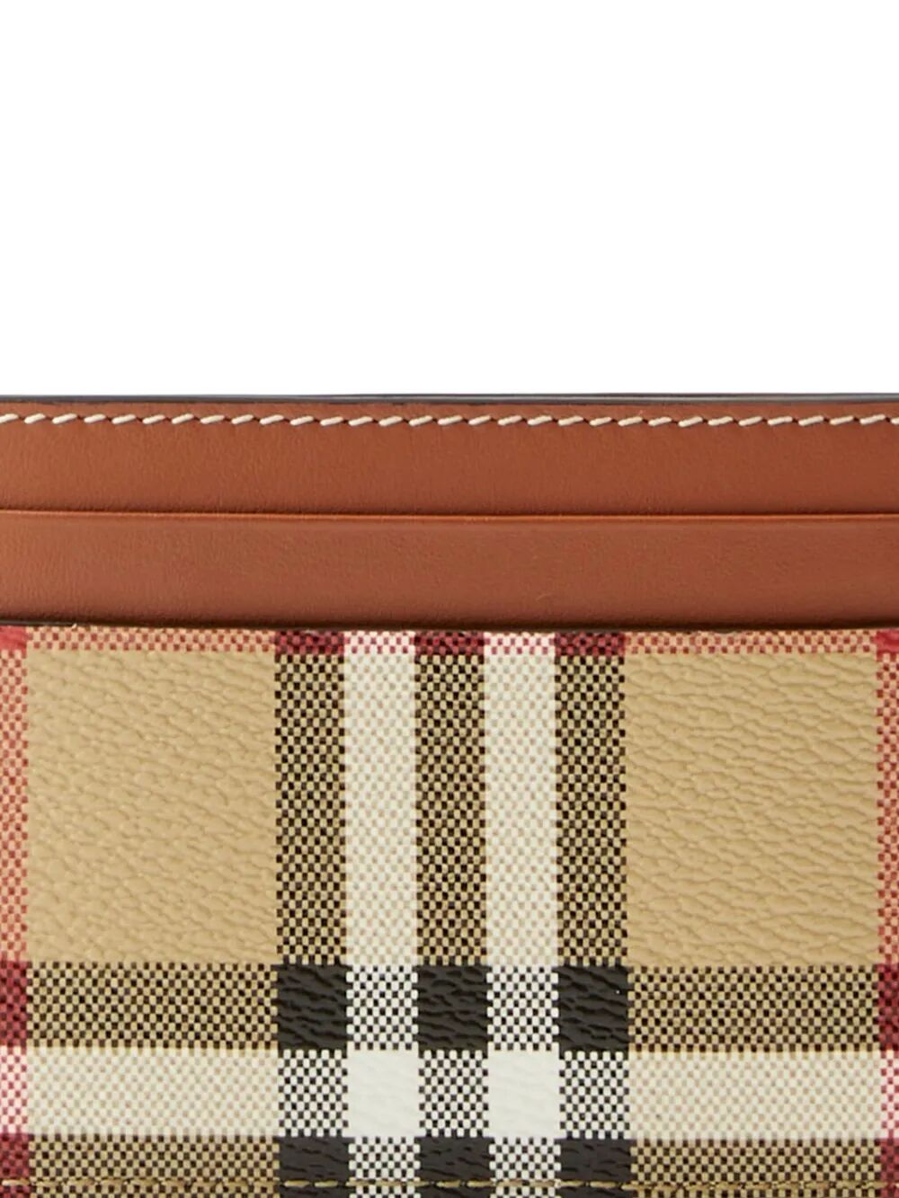 BURBERRY Mini Check Card Case
