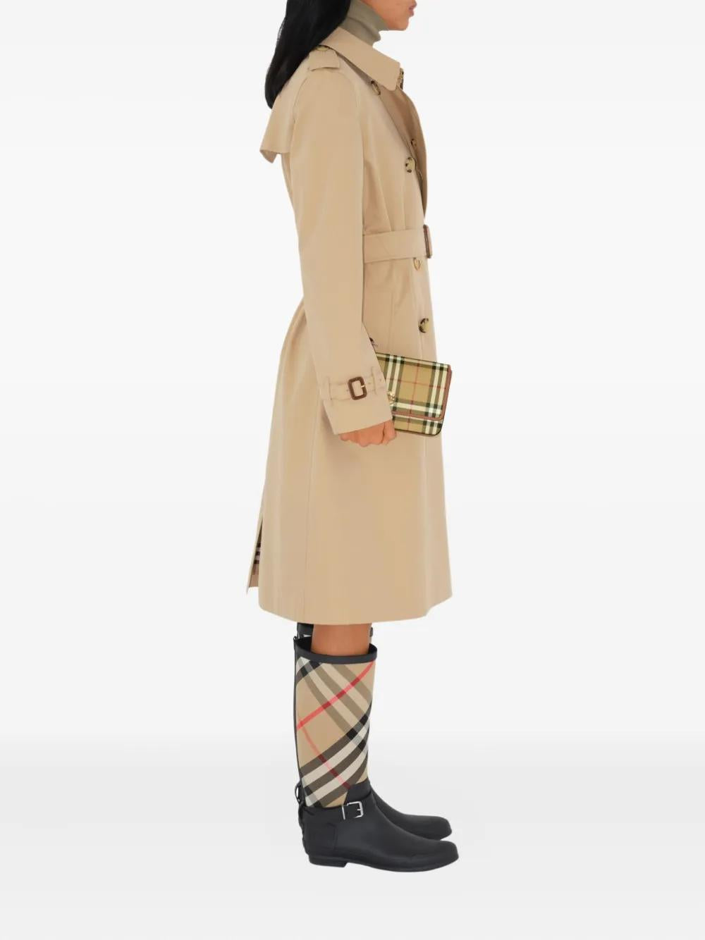 BURBERRY Mini Foldover Handbag with Detachable Strap