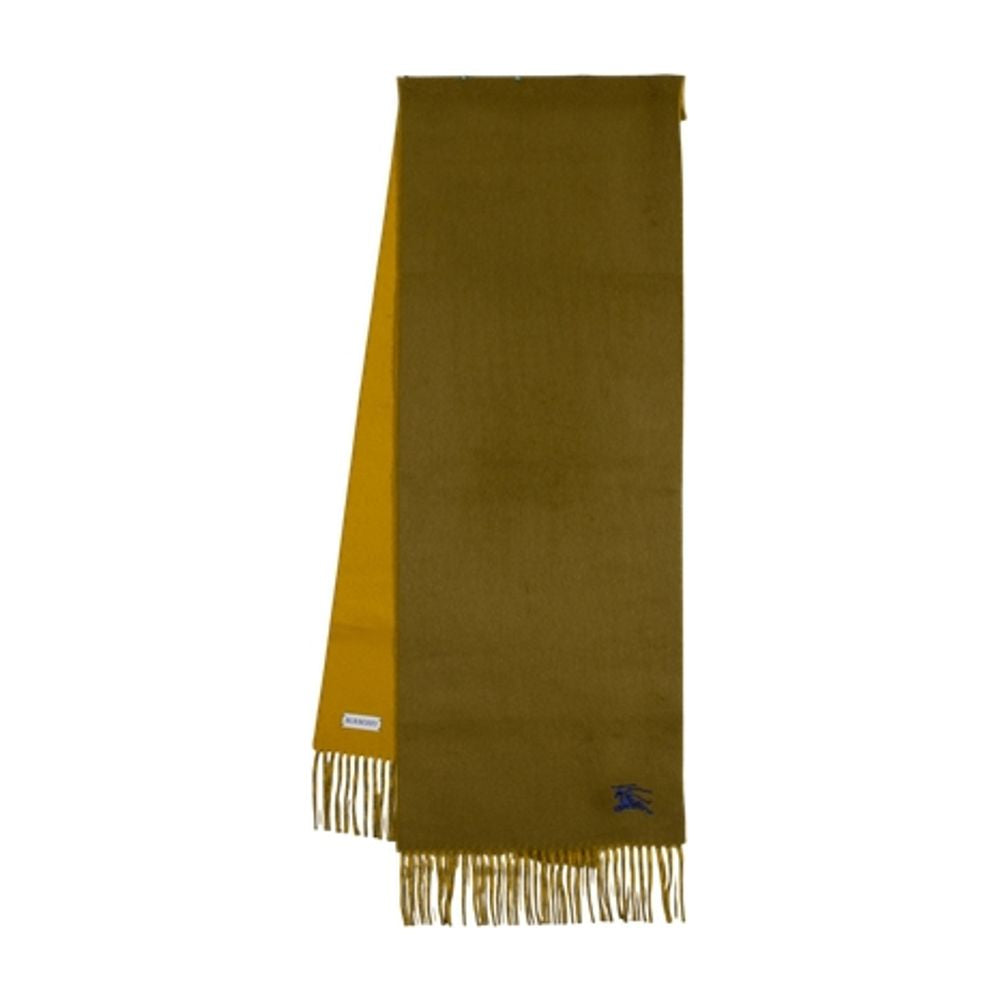 BURBERRY Solid 100% Cashmere Scarf