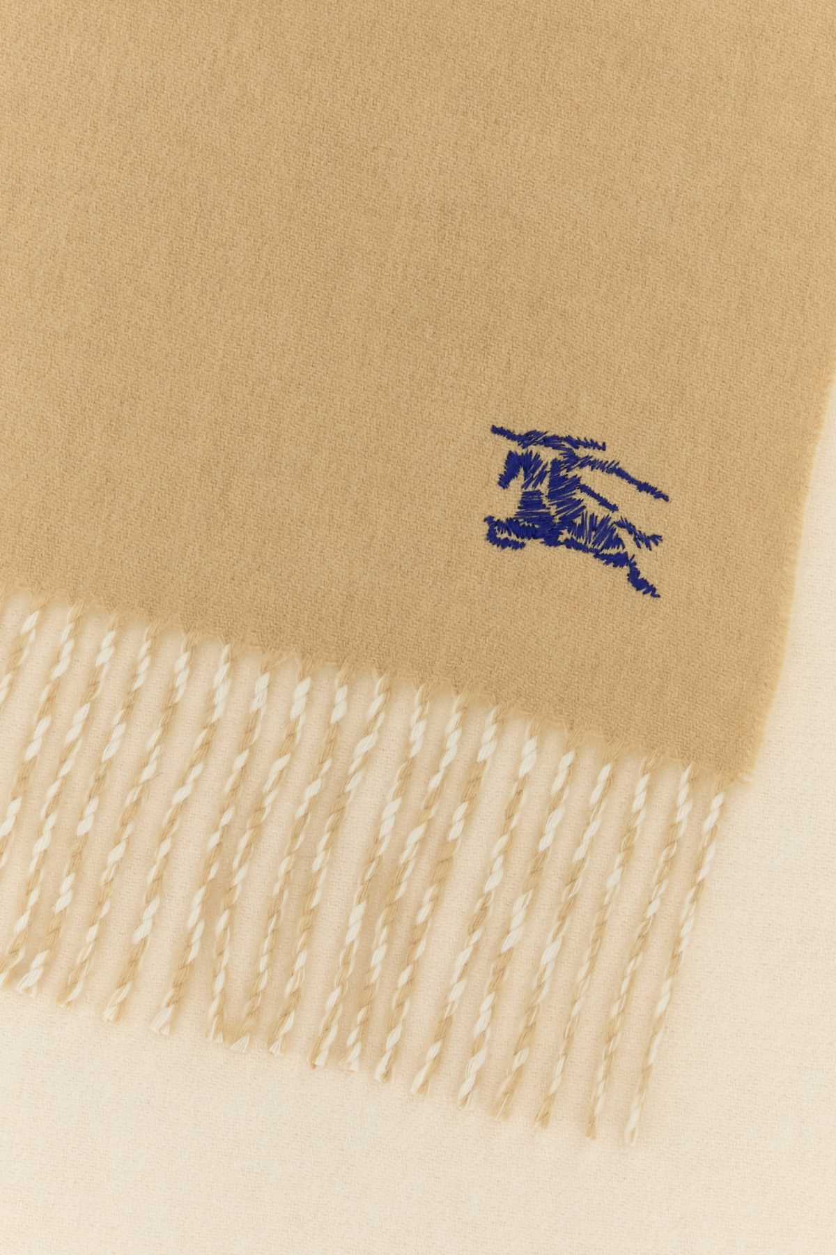 BURBERRY Unisex Cashmere Solid Scarf