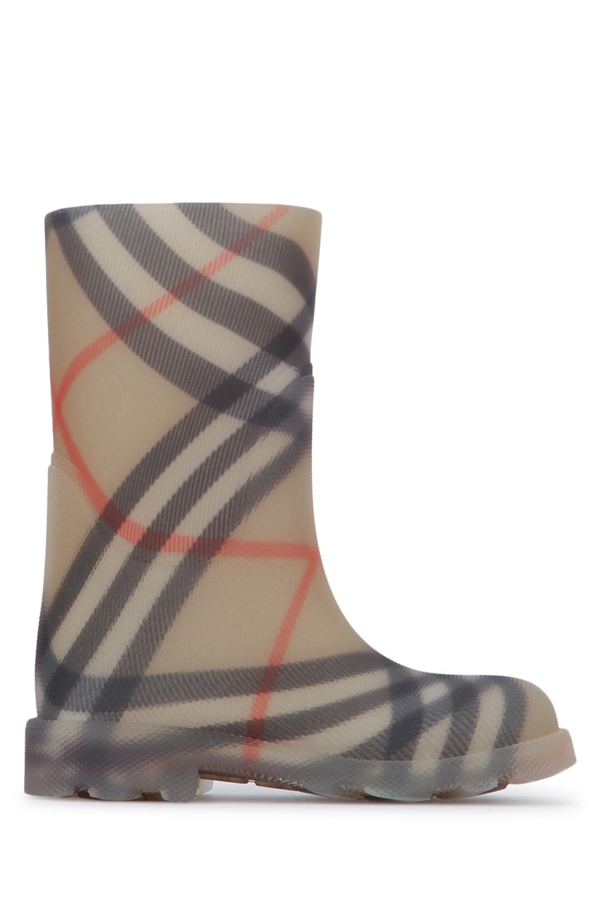 BURBERRY KIDS Mini High-Top Boots for Boys - Season FW25