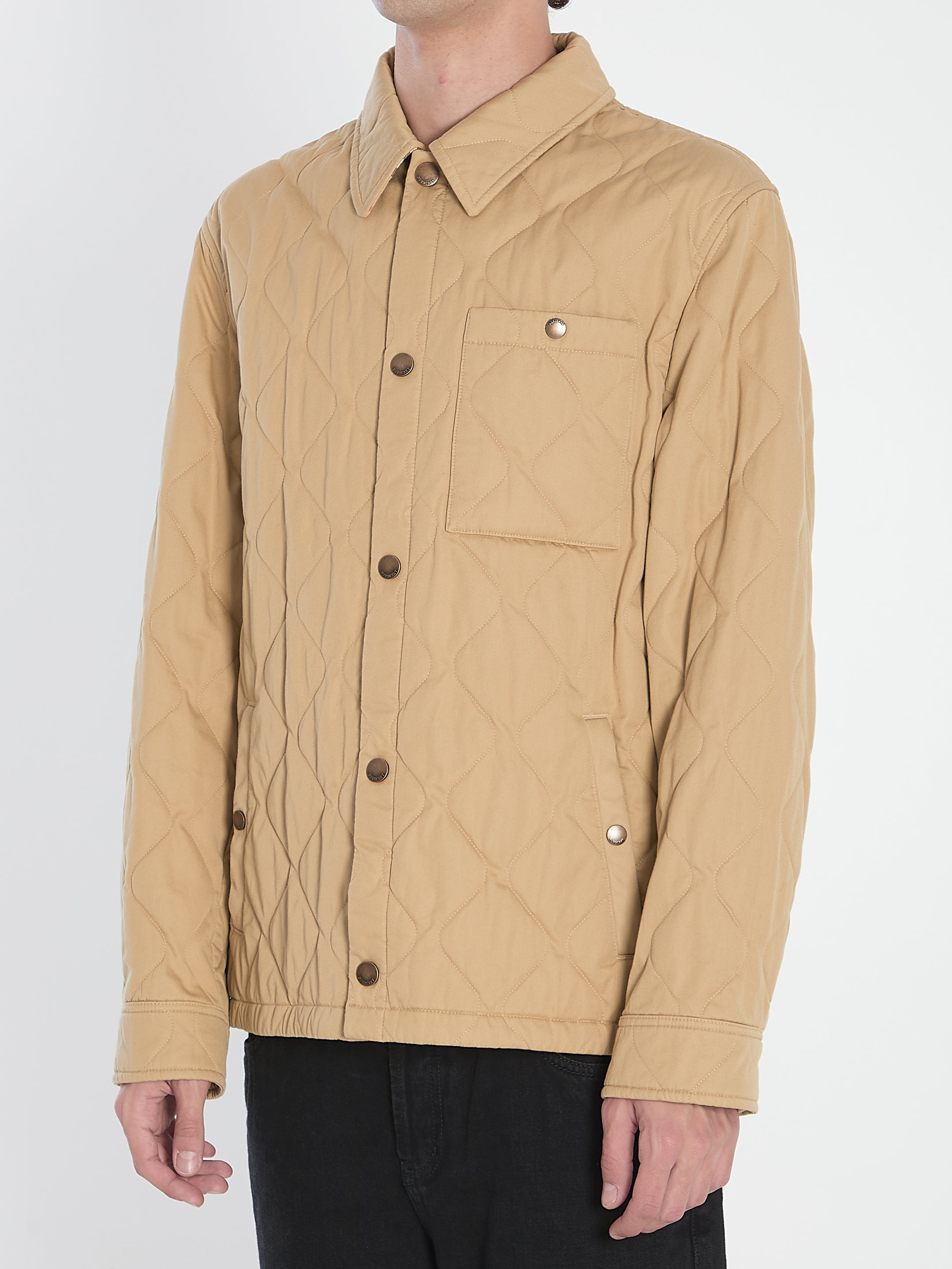 BURBERRY Men's Classic Cotton Jacket - Fall/Winter 2025
