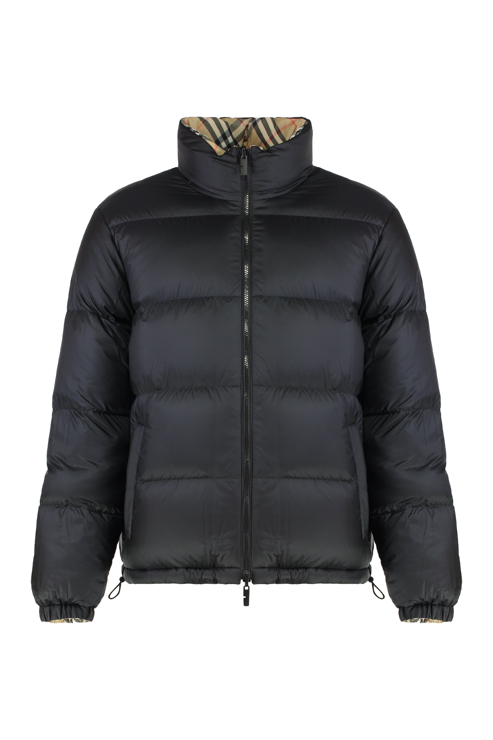 BURBERRY Reversible Check Down Jacket for Men