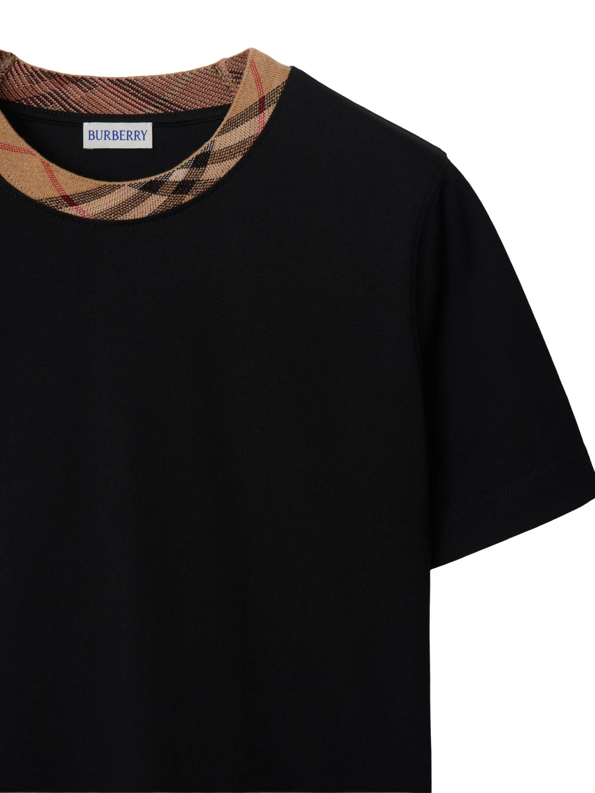 BURBERRY Classic Cotton T-Shirt for Women - FW25 Collection