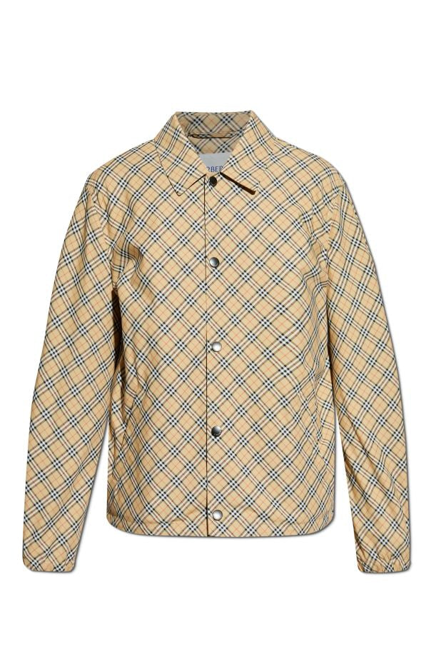 BURBERRY Men's Long Sleeve Mini Sand Ip Shirt