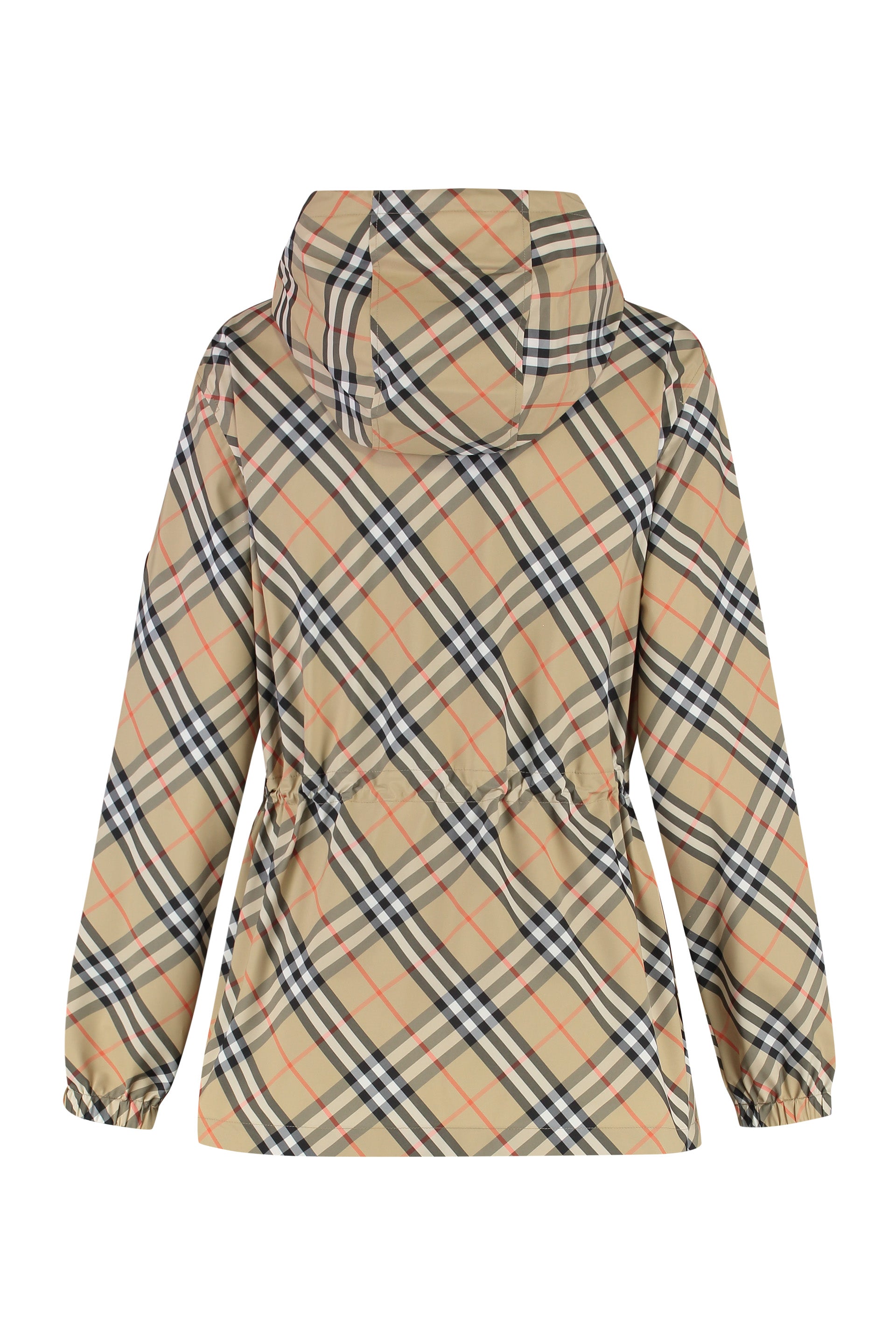 BURBERRY Technical Fabric Hooded Jacket for Women - FW25