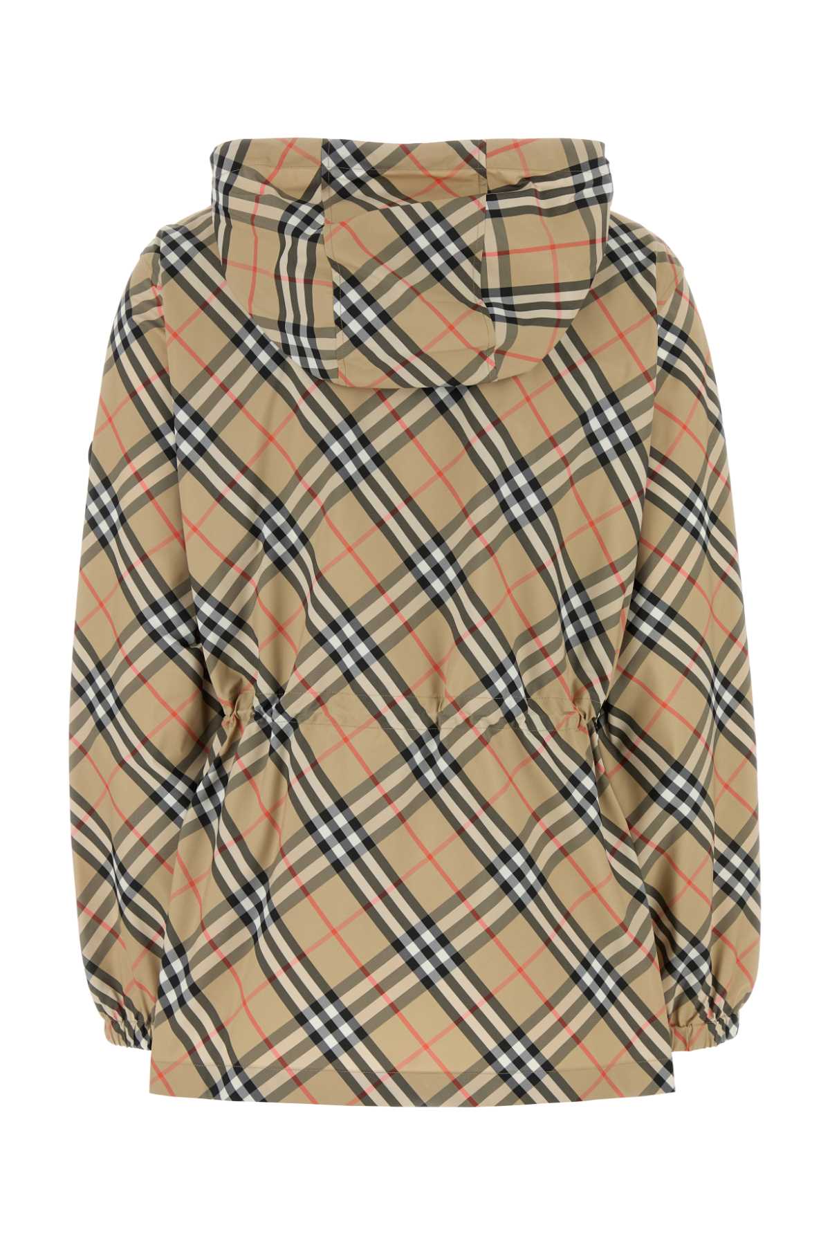 BURBERRY Checked Parka Jacket for Women - FW25 Collection
