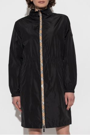 BURBERRY Vintage Check Trim Parka Jacket