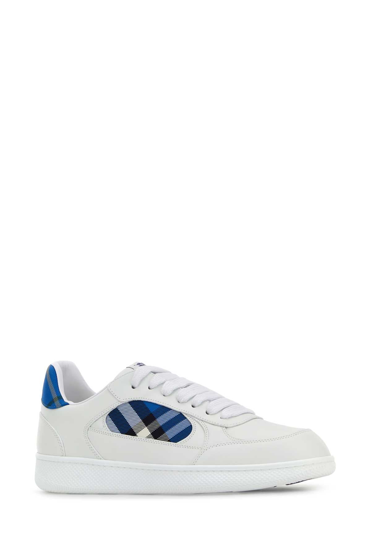 BURBERRY Premium Leather Terrace Sneakers for Men