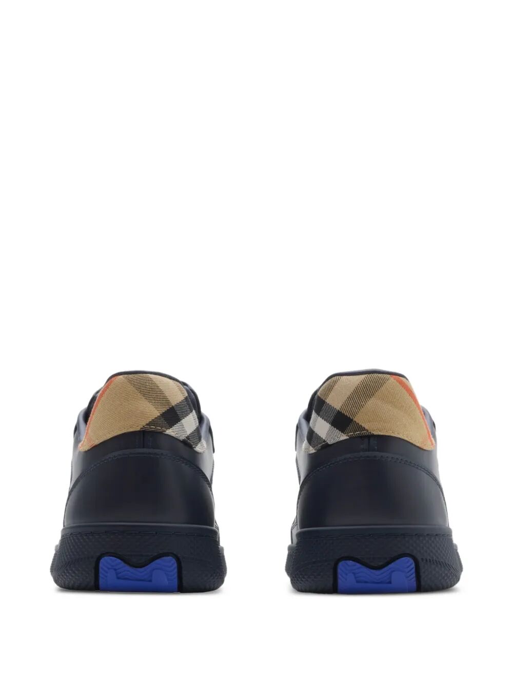 BURBERRY Check Fabric and Leather Terrace Sneaker