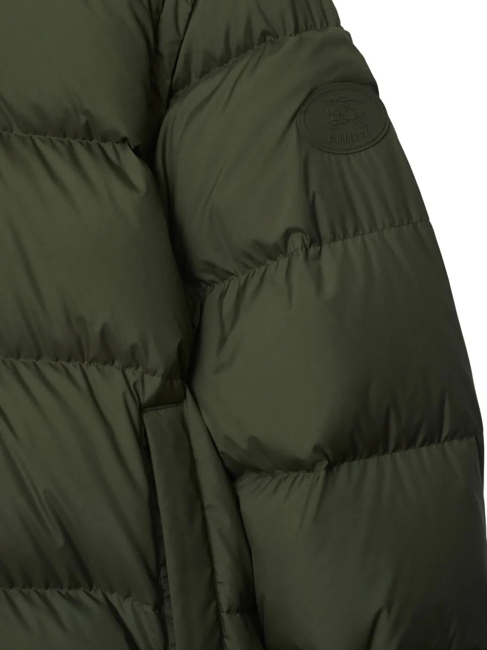 BURBERRY Men's Down Jacket with Detachable Sleeves - Size M
