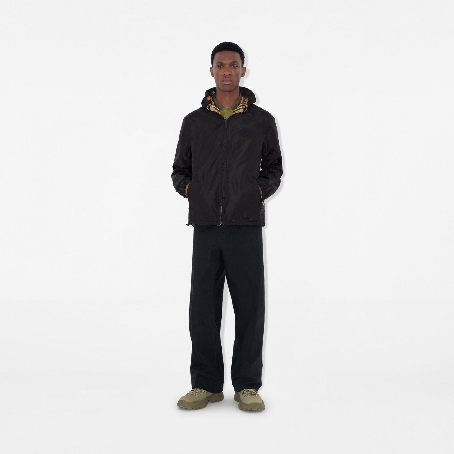 BURBERRY Reversible Windbreaker Jacket for Men