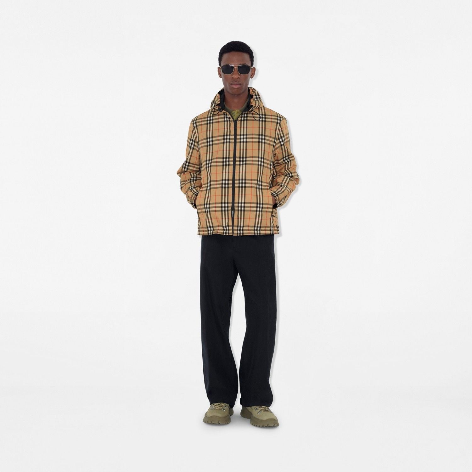 BURBERRY Reversible Windbreaker Jacket for Men