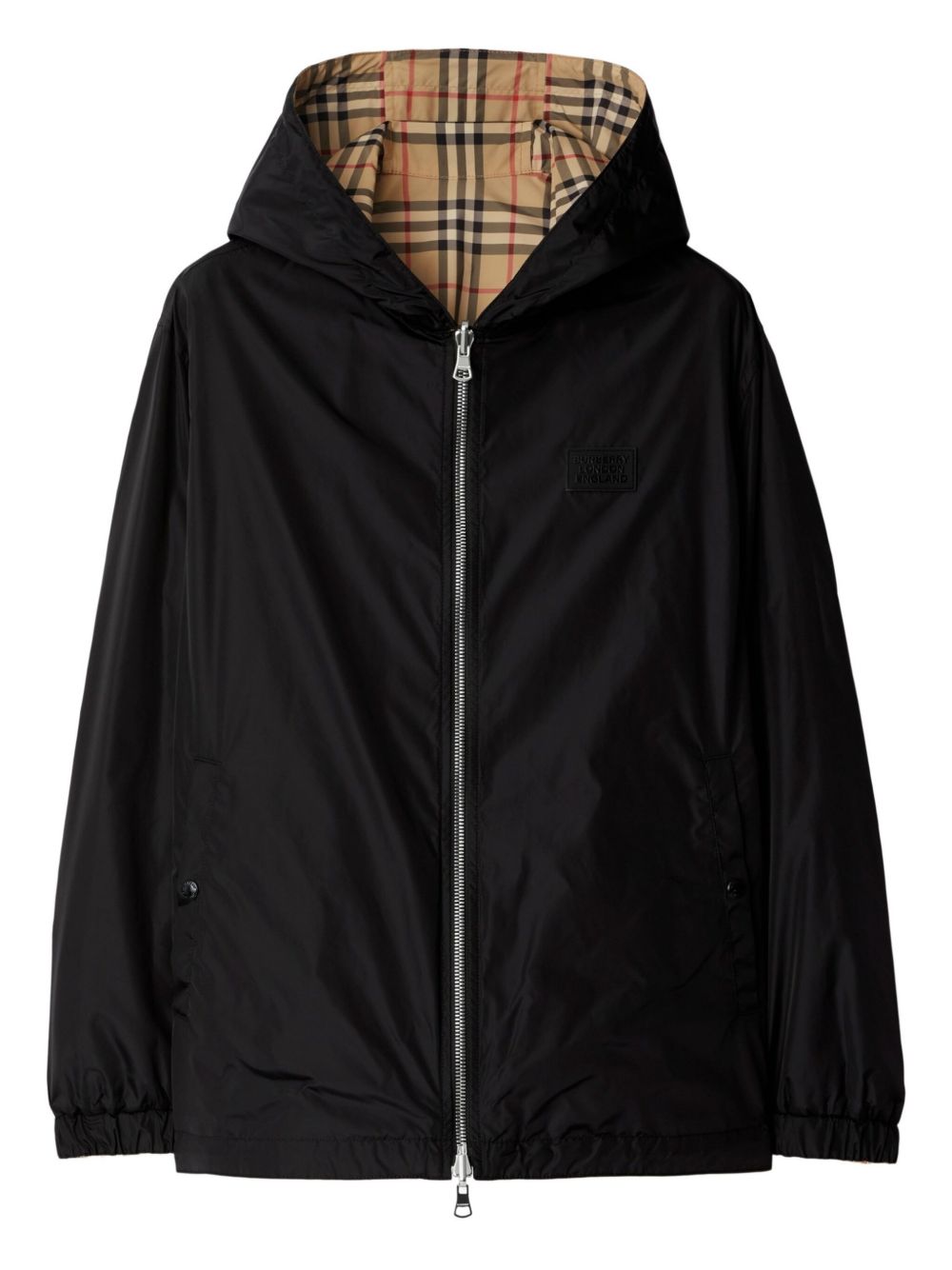 BURBERRY Embroidered Reversible Jacket for Men - FW25