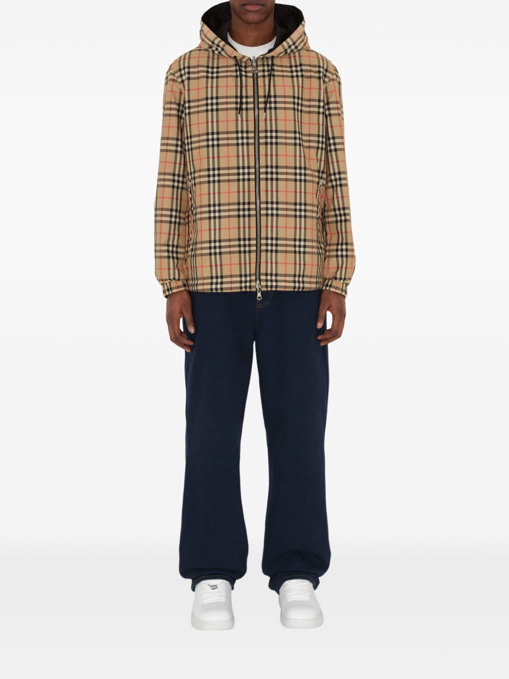 BURBERRY Embroidered Reversible Jacket for Men - FW25