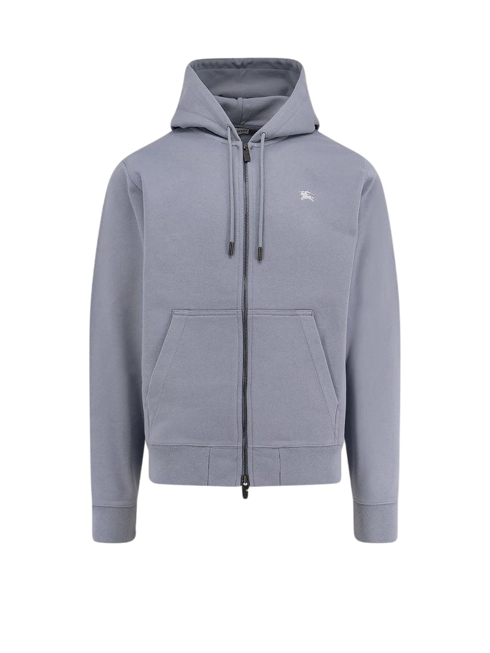 BURBERRY Men's Slim Fit Zip-Up Hooded Sweatshirt