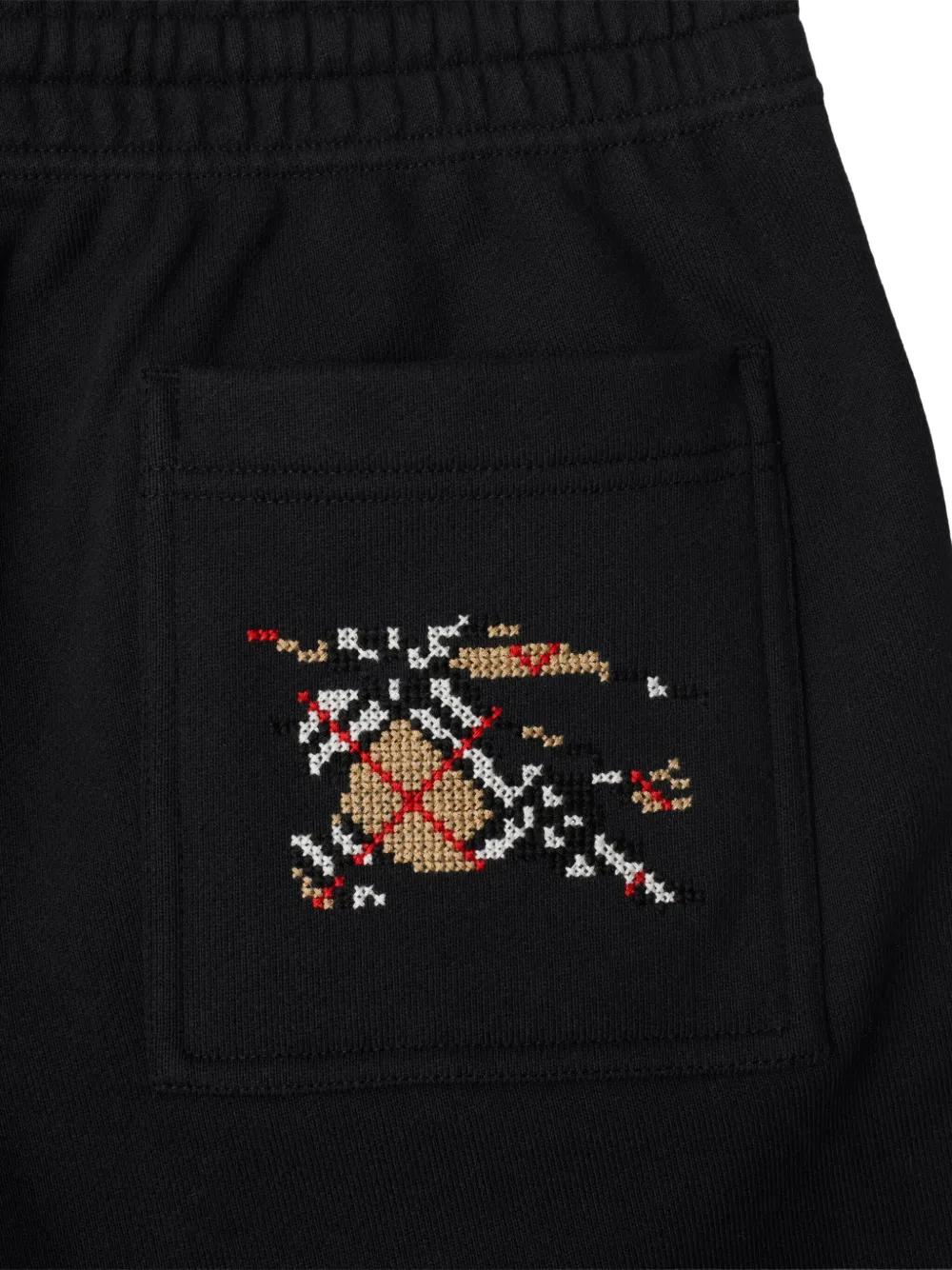 BURBERRY Cross Stitch Bermuda Shorts for Men - Fall 2025