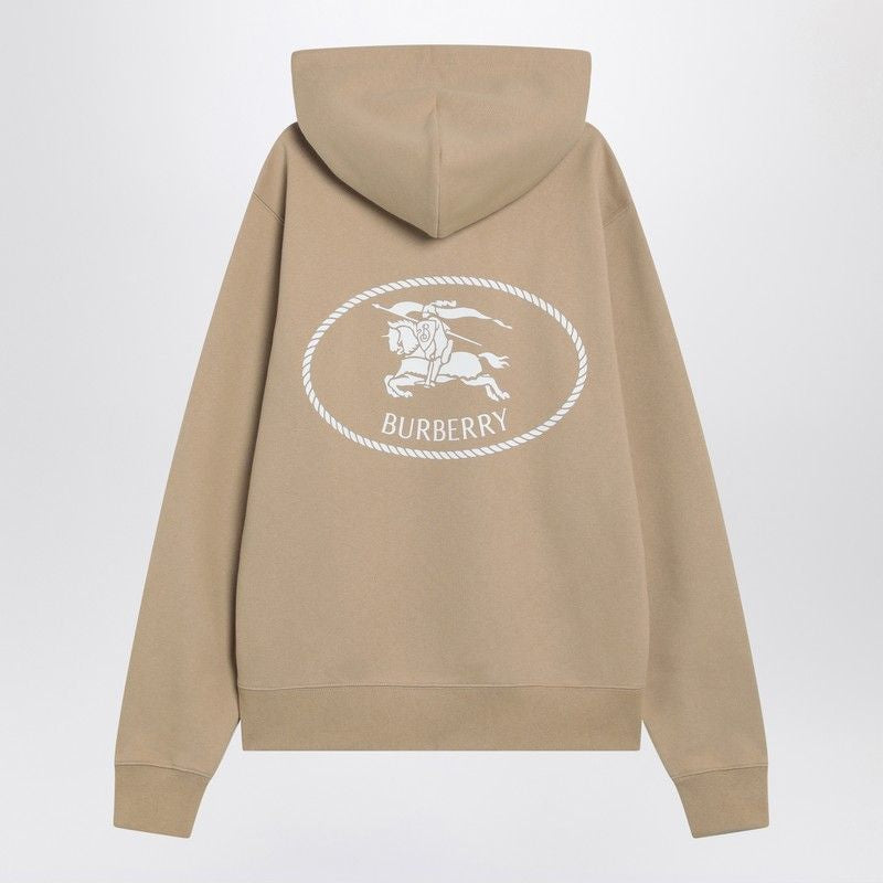 BURBERRY Knight Stamp Hoodie for Men - Fall 2025