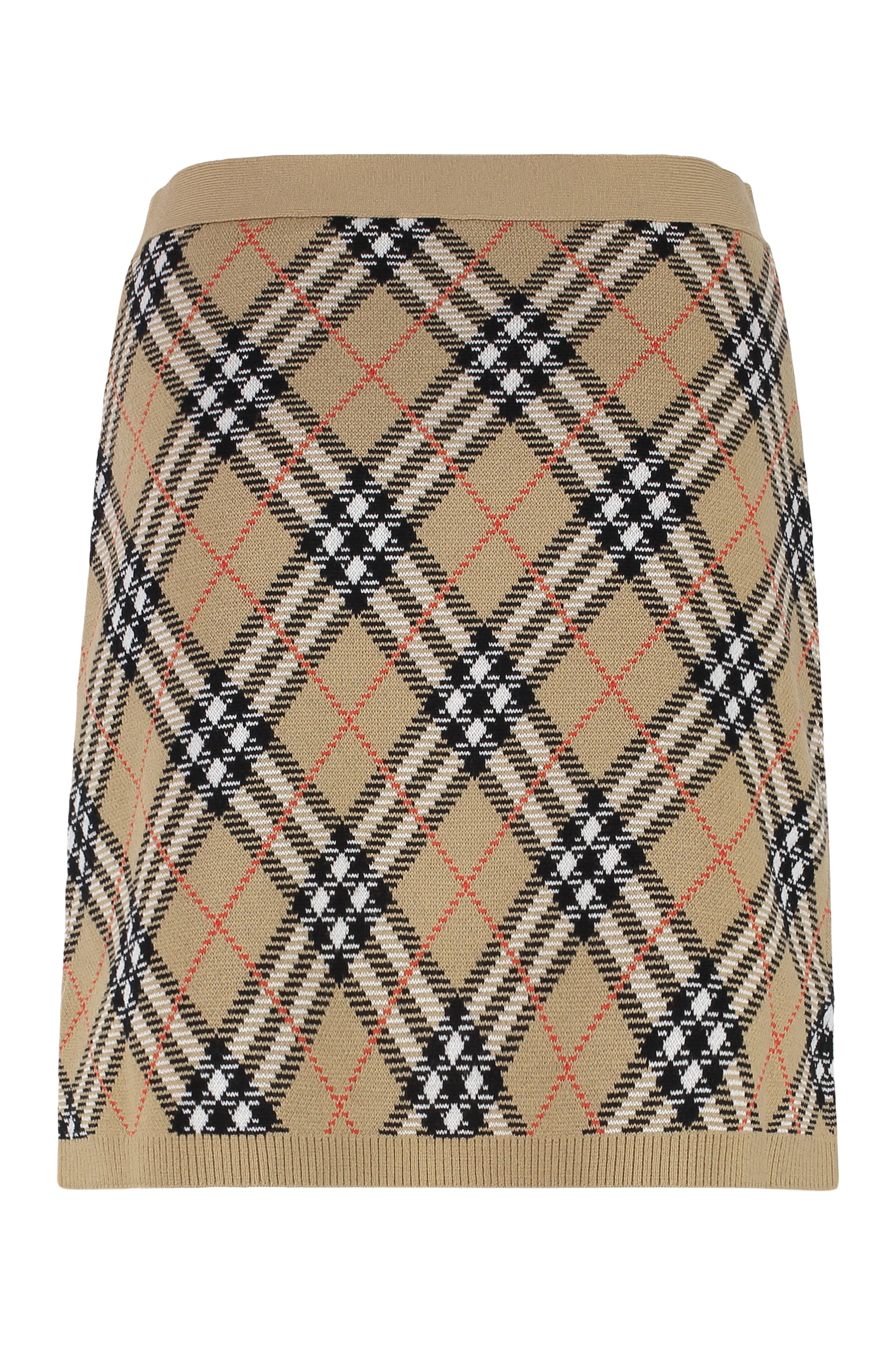 BURBERRY Chic Knit Mini Skirt for Women