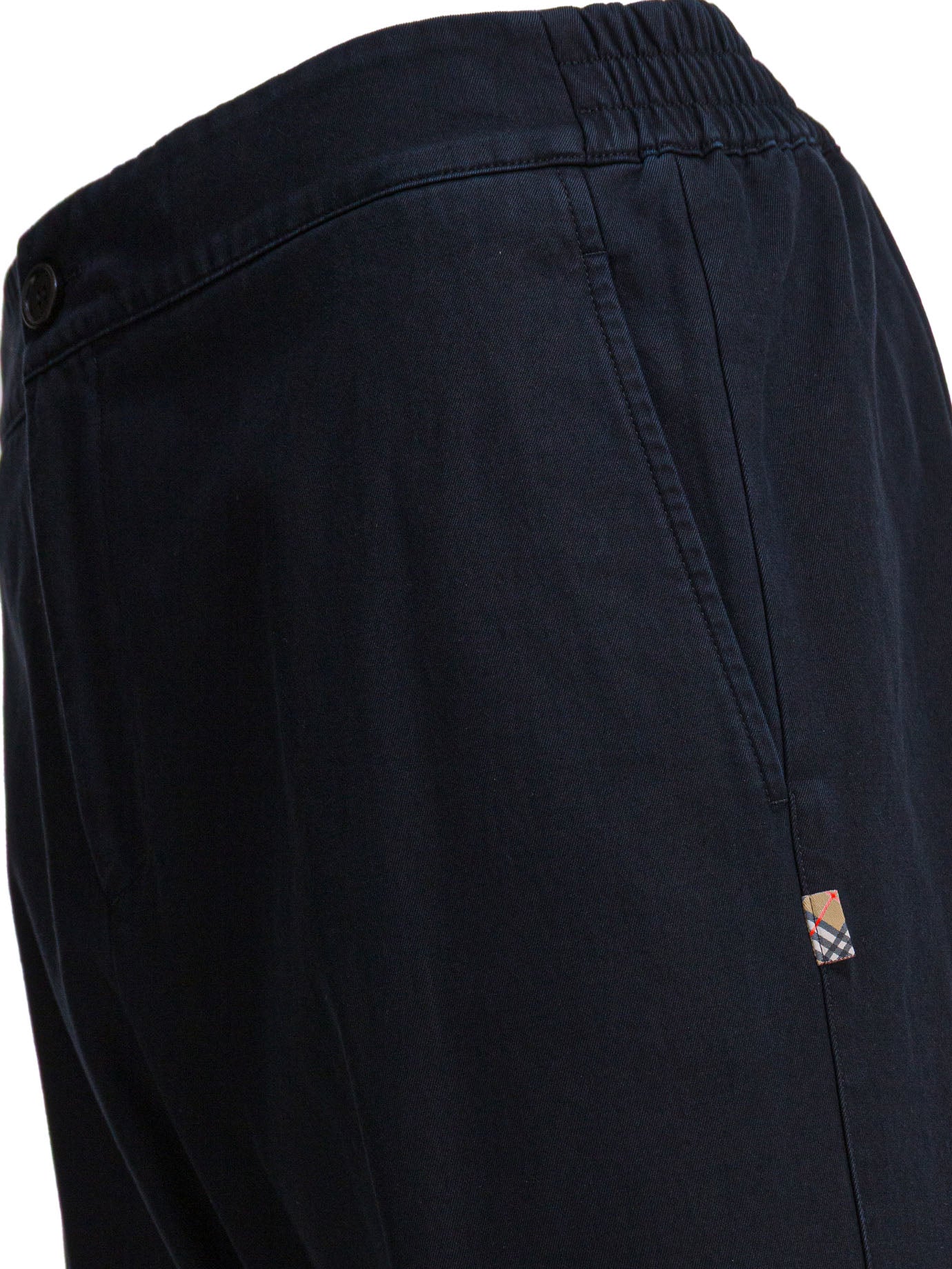 BURBERRY Classic Cotton Pants for Men - FW25 Collection