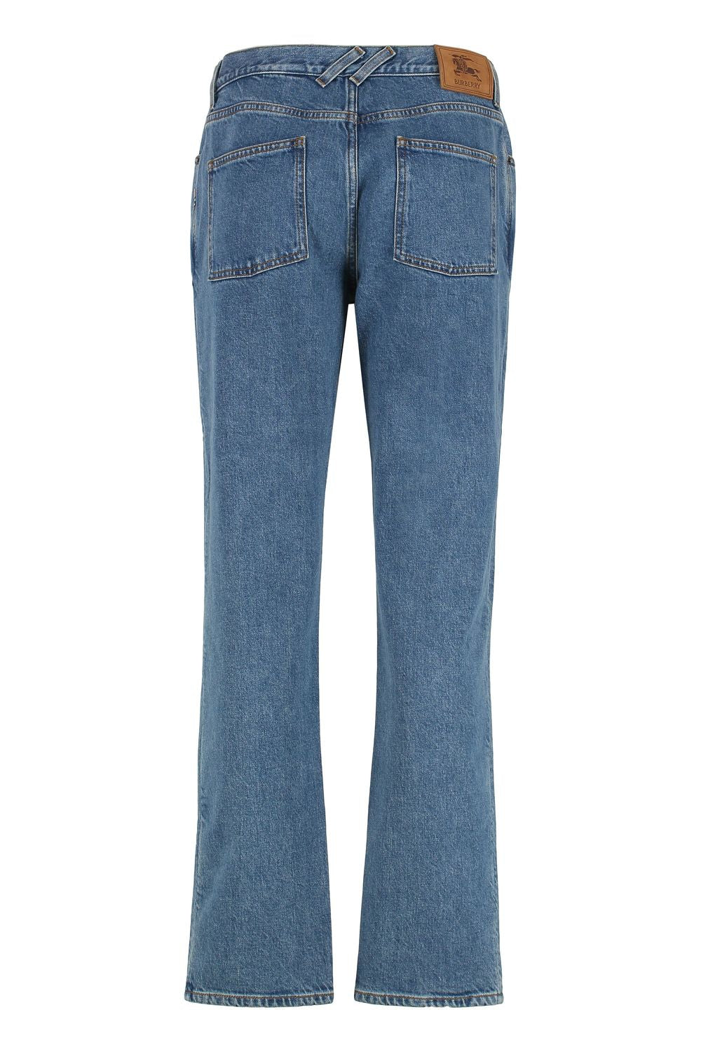 BURBERRY 5-Pocket Straight-Leg Jeans for Women - Fall/Winter 2025
