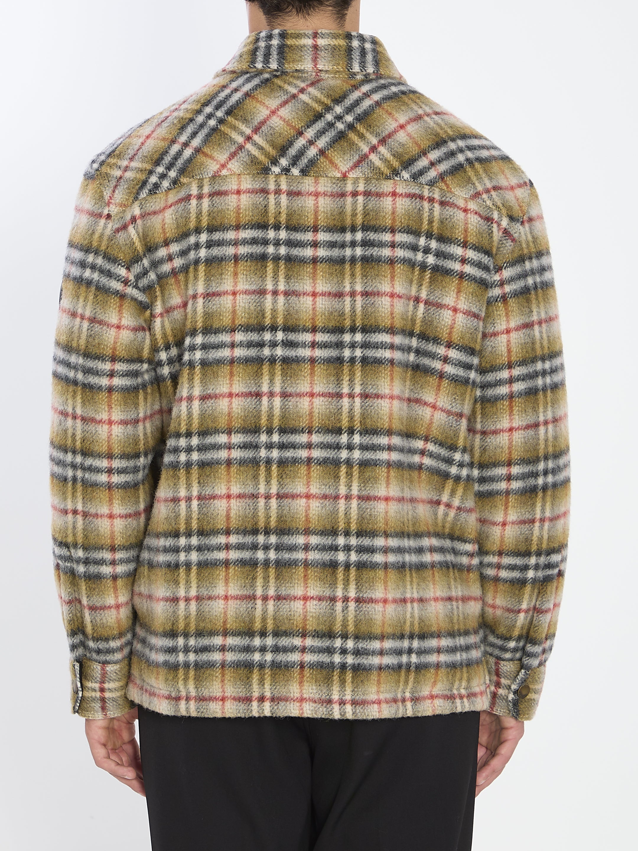 BURBERRY Check Overshirt Jacket - Regular Fit