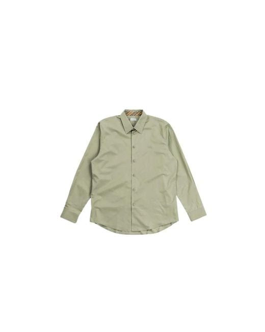 BURBERRY Classic Cotton Shirt - FW25 Collection