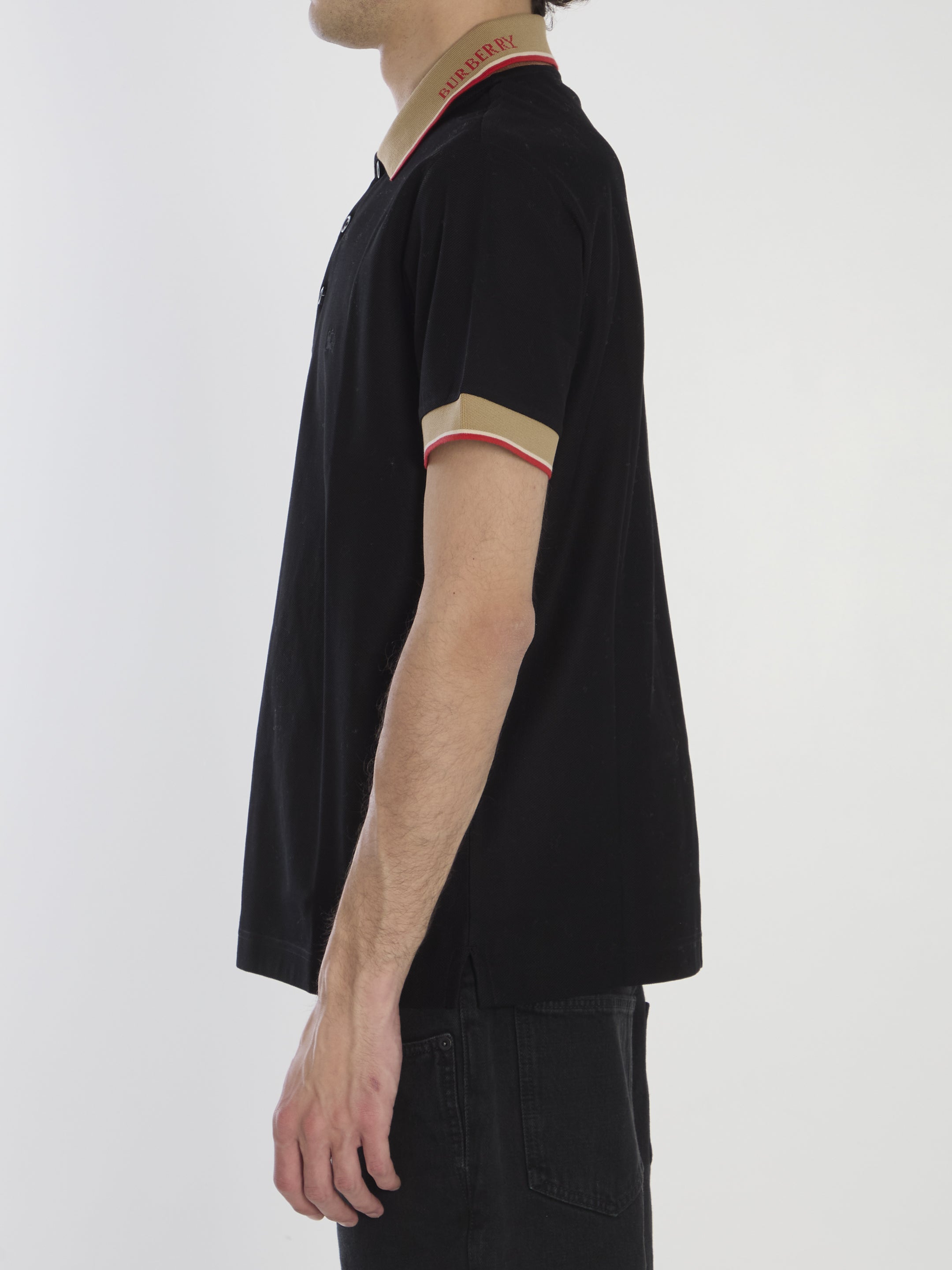 BURBERRY Classic Polo for Men - FW25 Collection