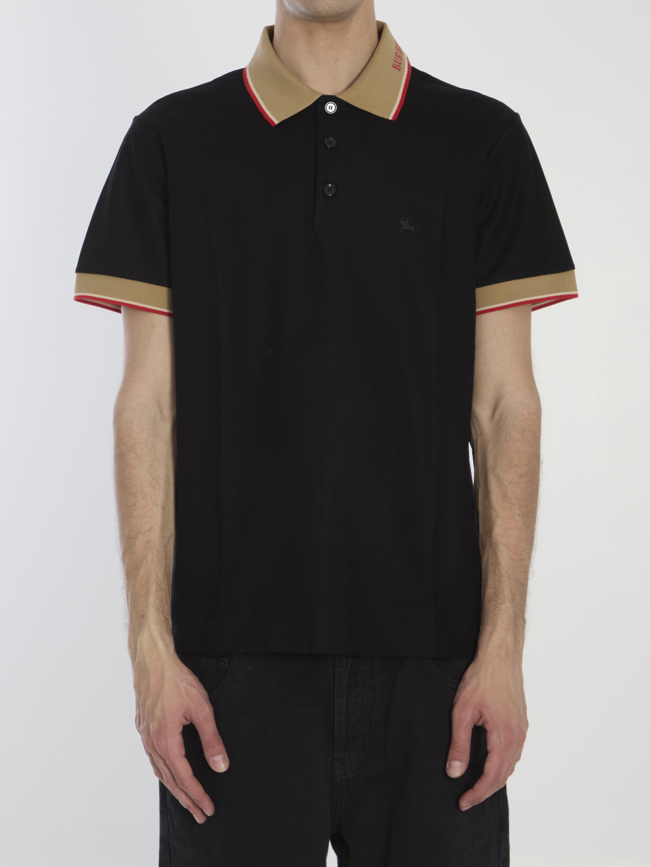 BURBERRY Classic Polo for Men - FW25 Collection