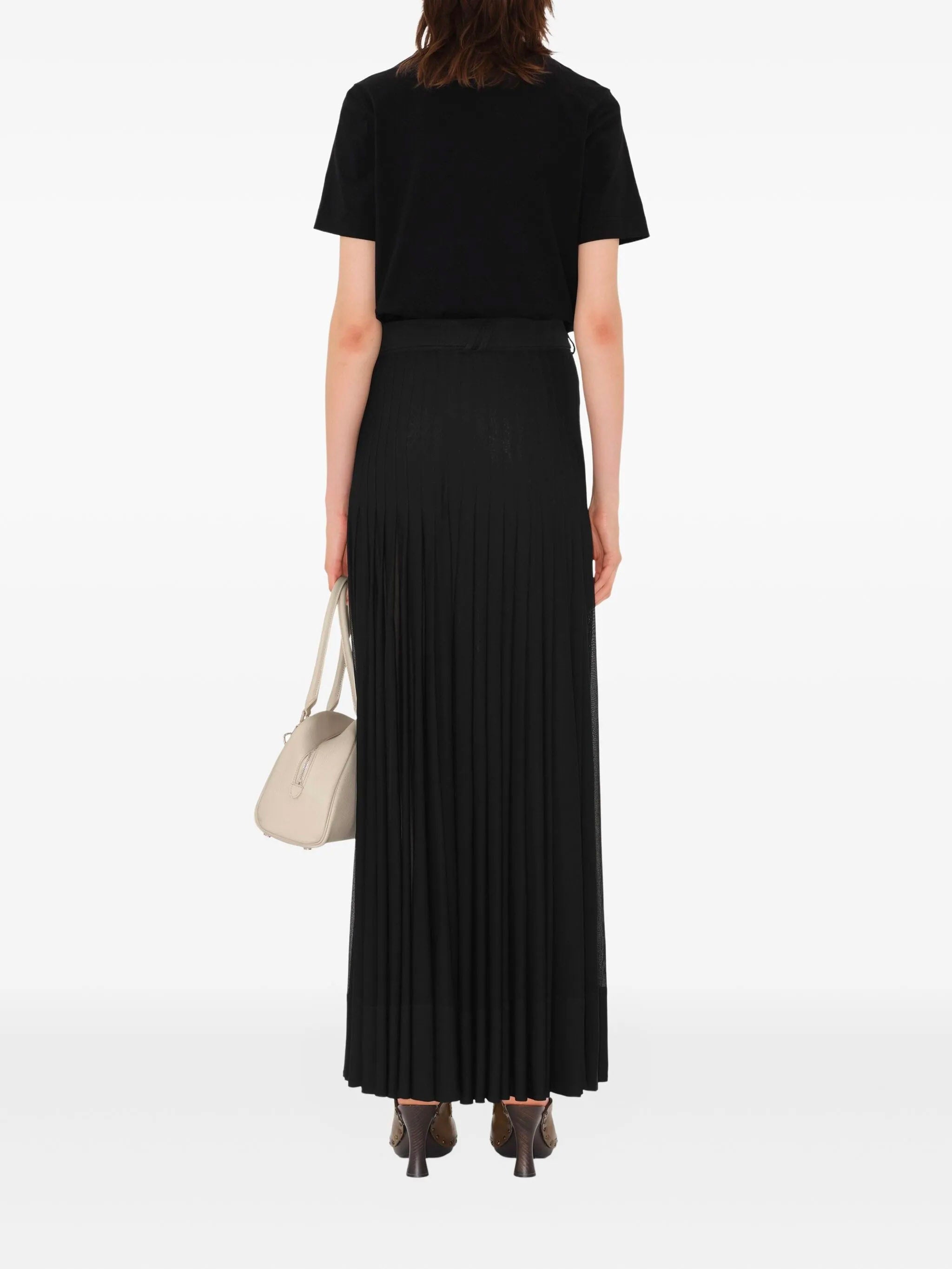 BURBERRY Cotton T-Shirt with Cross Stitch EKD - Slim Fit