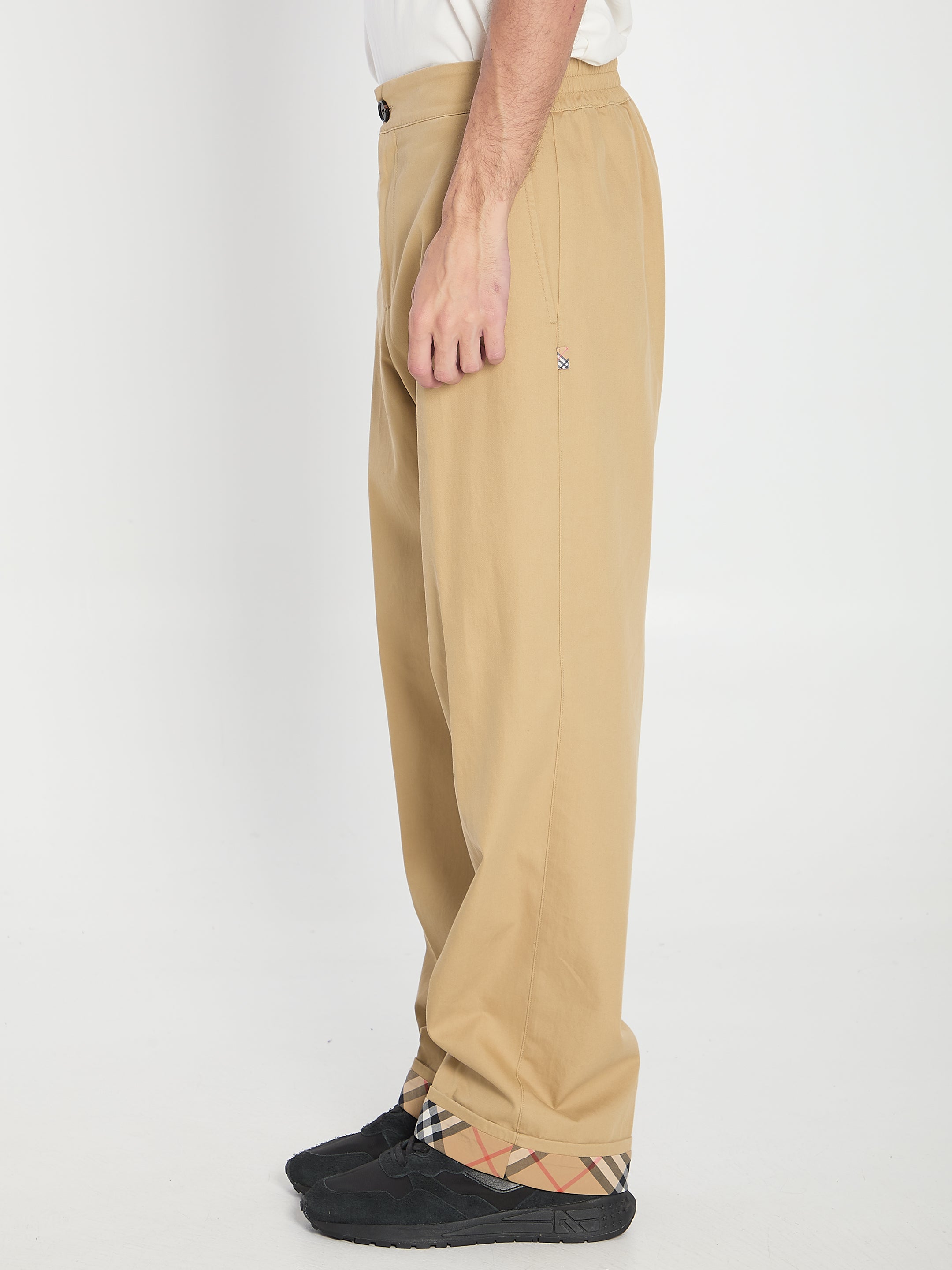 BURBERRY Men's Long Classic Trousers