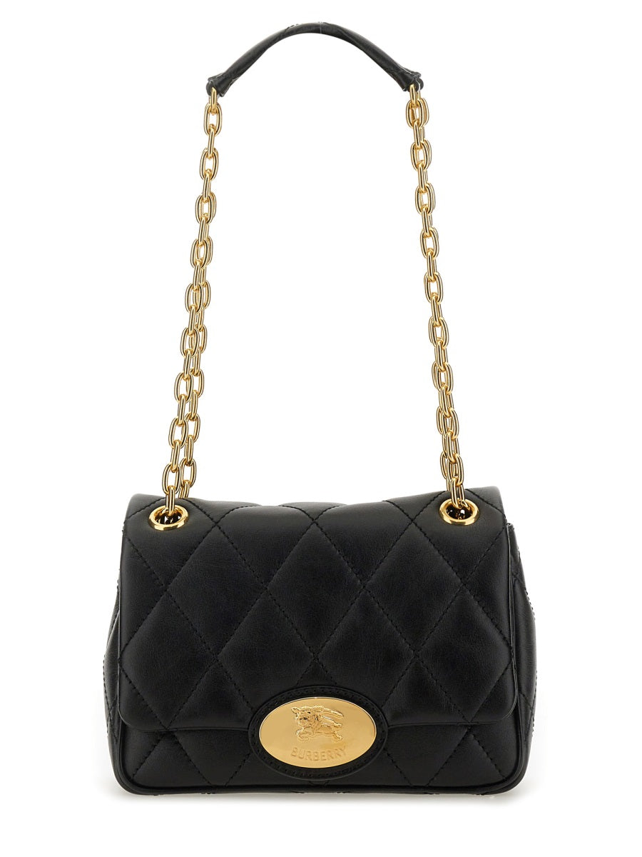 BURBERRY Mini Quilted Leather Handbag