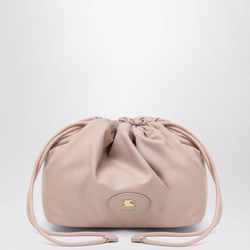 BURBERRY LS Drawstring Mini Pouch Handbag