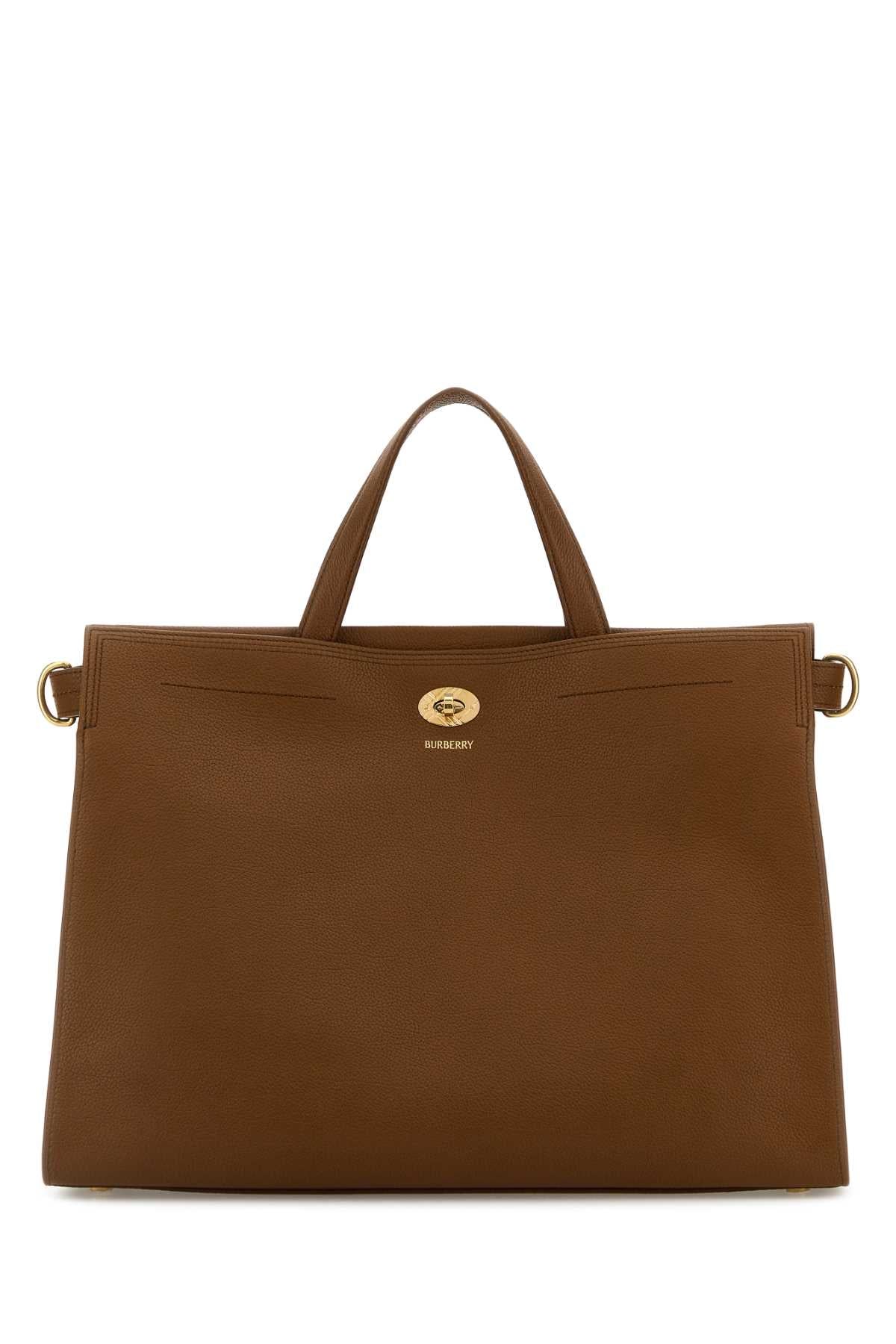 BURBERRY Medium Cotswolds Leather Handbag