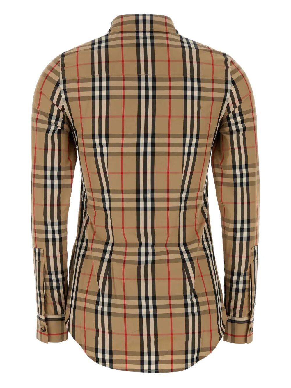 BURBERRY Checkered Design Women's Shirt for FW25