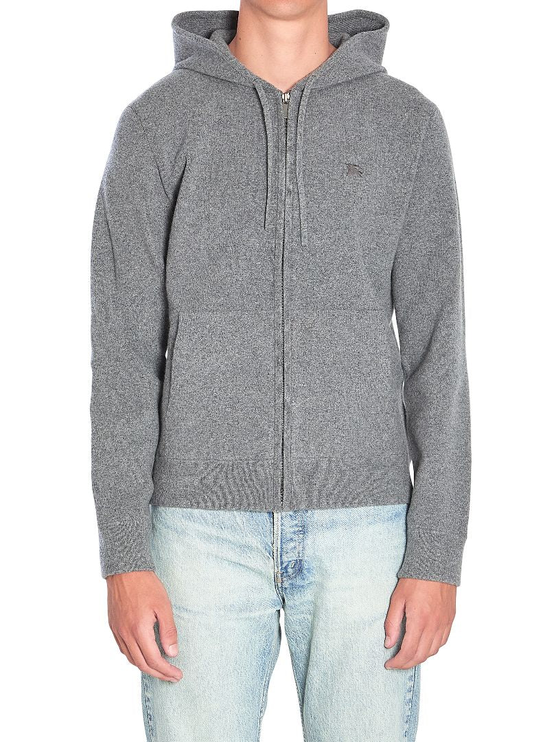 BURBERRY Ultra-Soft Cashmere Blend Jersey Sweater for Men