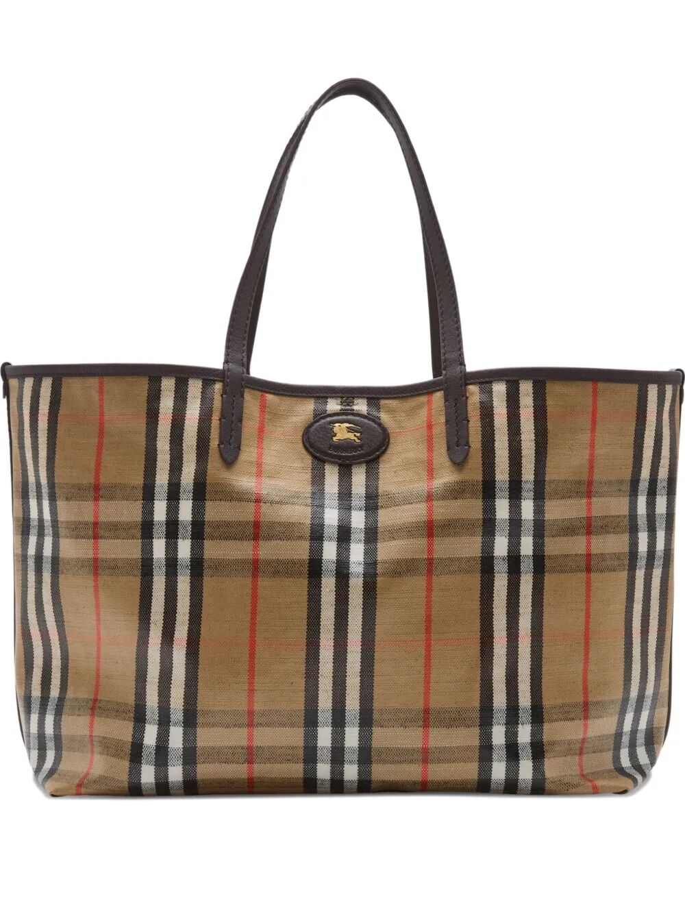 BURBERRY Medium Highlands Tote Handbag
